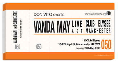 tickets for Vanda May Live in Leeds