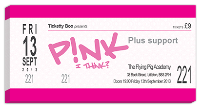 pink event tickets
